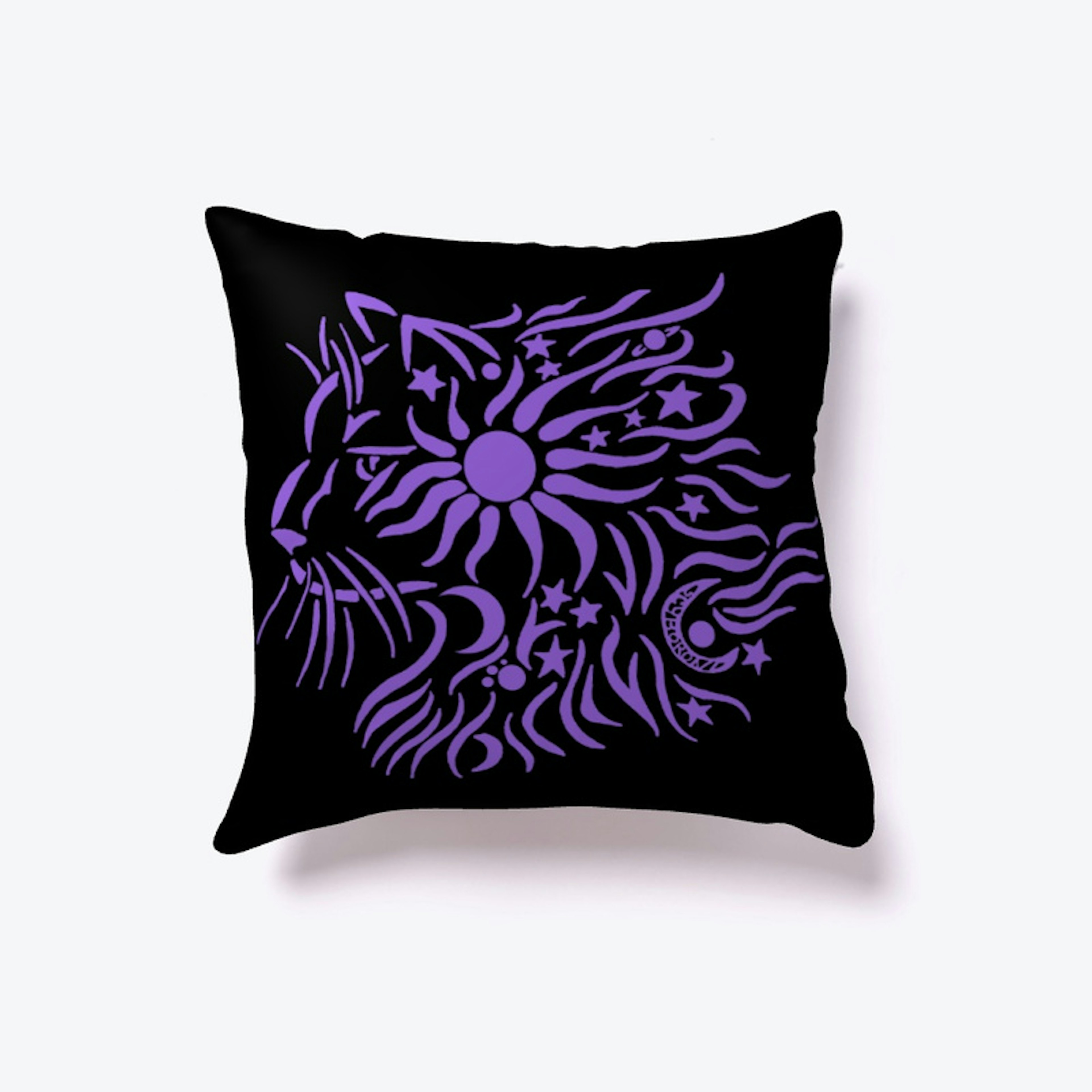 Celestial Cat in Purple
