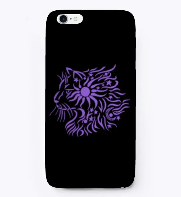 Celestial Cat in Purple