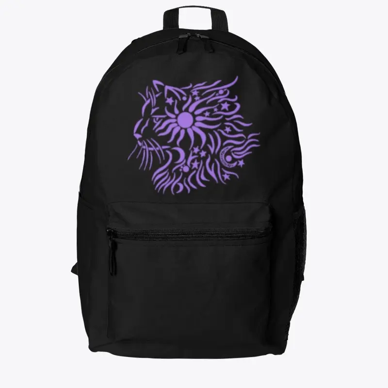 Celestial Cat in Purple