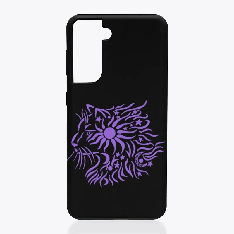 Celestial Cat in Purple