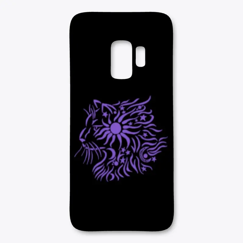 Celestial Cat in Purple